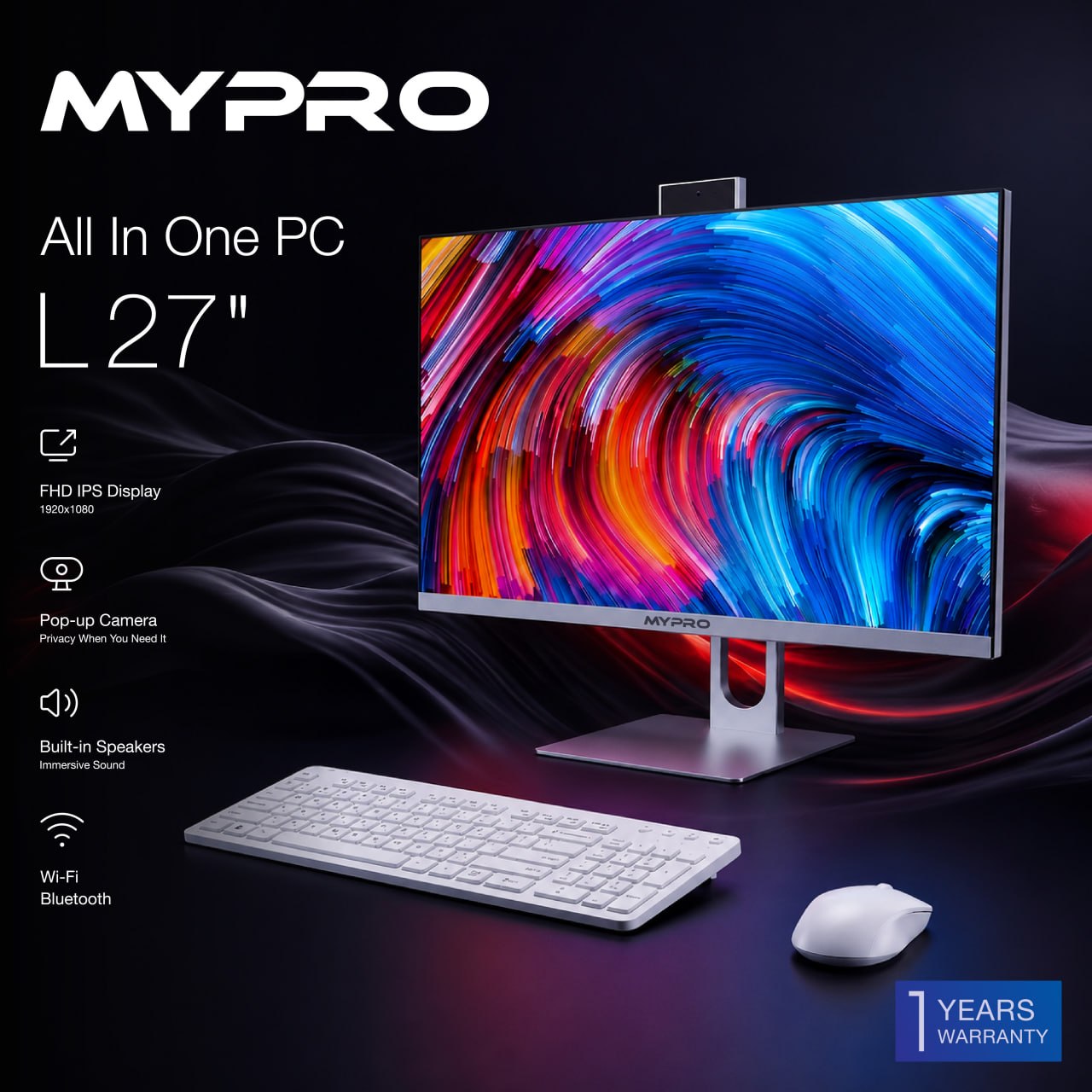 Mоноблок неполной сборки AIO MYPRO L27 H610