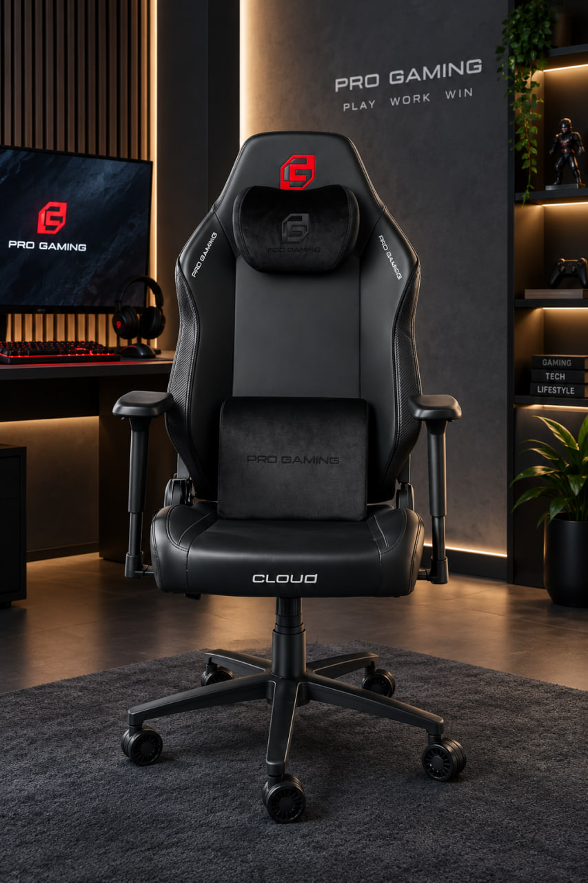 Gaming Chair ProGaming Cloud Black