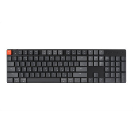 Клавиатура механическая Keyboard Keychron K5 104 Key Optical Red Low profile RGB Hot-swap Black (K5SEE1_KEYCHRON)