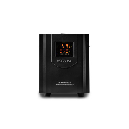 Стабилизатор напряжения переносной реленый от MYPRO SVB 105-270v 1500va