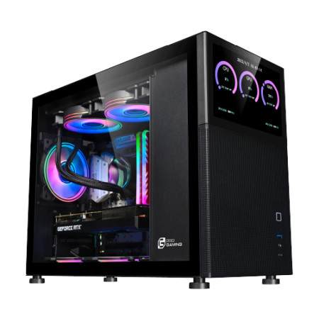 Корпус Pro Gaming Mini 515 (Screen indecator) BLACK