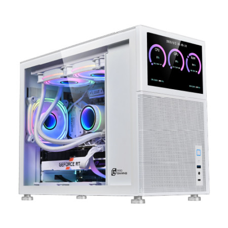 Корпус Pro Gaming Mini 515 (Screen indecator) WHITE
