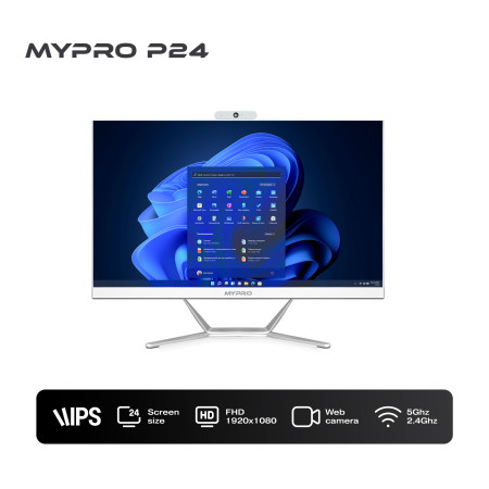 Моноблок AIO P24 FHD IPS Intel i5-2400/H61 /DDR3 8GB/SSD 256 GB