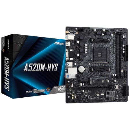 Материнская плата ASRock A520M HVS